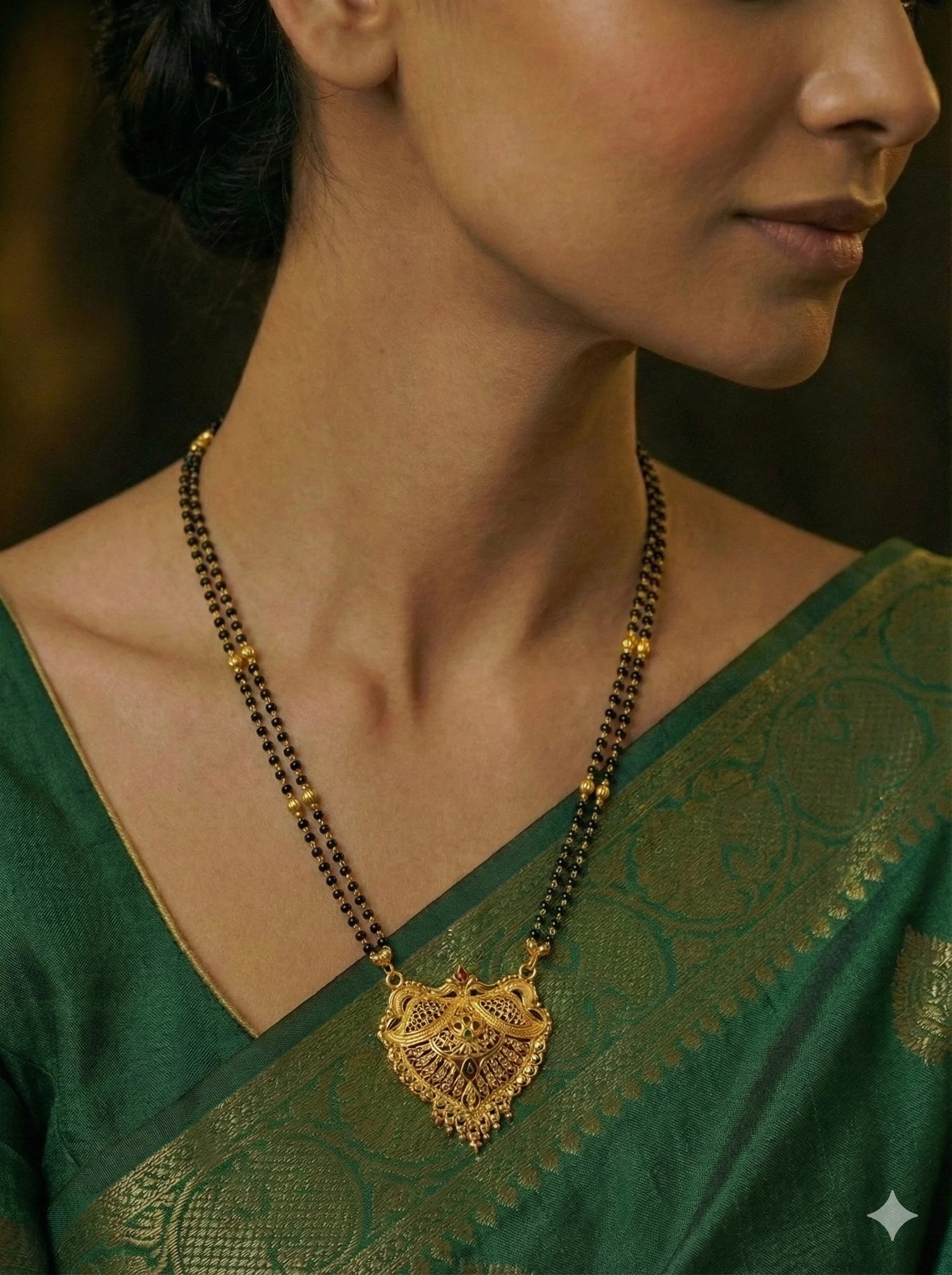 Traditional Maharashtrian Mangalsutra - Sai Jewellers